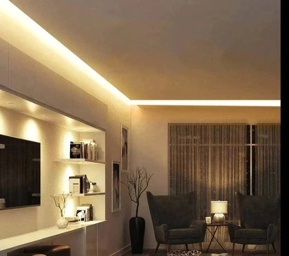 3mm | 5W/m 3000ºK | IP20 | Ultra Thin COB Flexible LED Strip Light-Light Ropes & Strings-Lighting Creations
